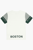 White Baseball Tee Nawao.com
