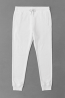 White Basic Track Pant Nawao.com