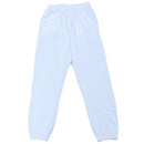 White Basic Track Pants White Nawao.com