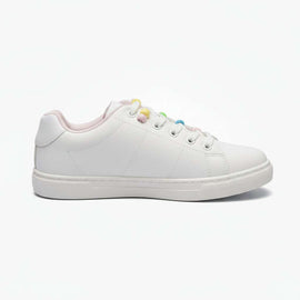White Beads Sneaker White Nawao.com