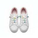 White Beads Sneaker White Nawao.com
