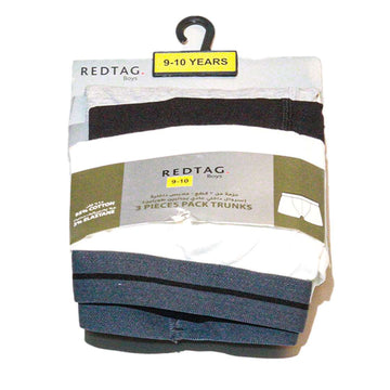 White Black Grey Mel 3 Pcs Pack Boxer Shorts Assorted Nawao.com