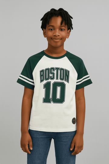 White Boston Tee Nawao.com