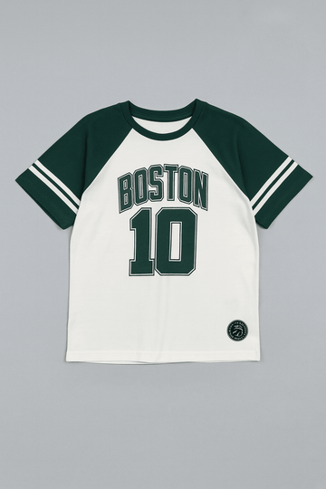 White Boston Tee Nawao.com