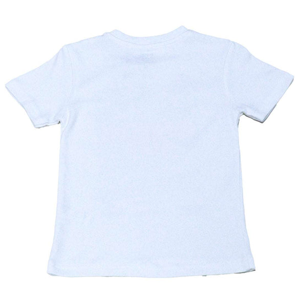 White Brooklyn Print Short Tee And Long Pyjama Set White Nawao.com