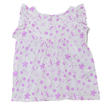 White Butterfly Print Set White Nawao.com