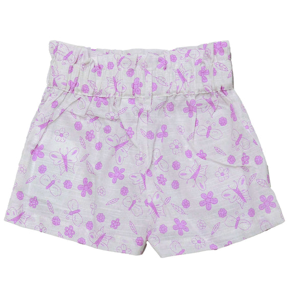 White Butterfly Print Set White Nawao.com