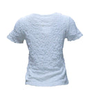 WHITE BUTTON DOWN TOP Nawao.com