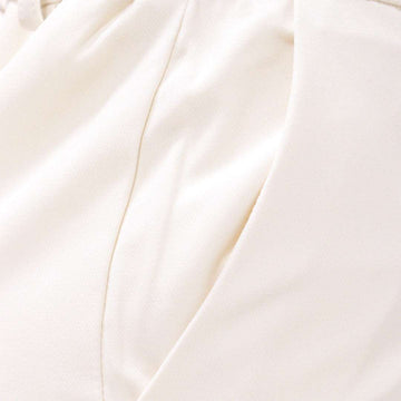 White Button Down Wide Leg Cargo Nawao.com