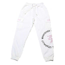 White Cargo Pocket Pants Nawao.com