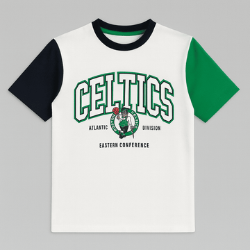 White Celtics T Shirt Nawao.com