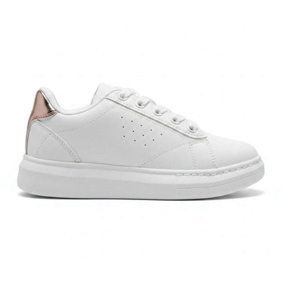 White Chunky Sneaker White Nawao.com