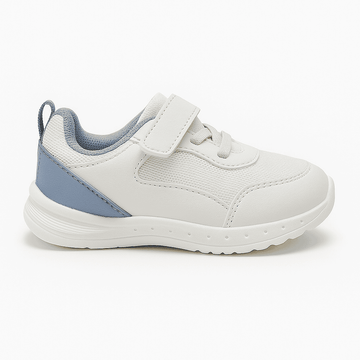 White Color Block Sneaker Nawao.com