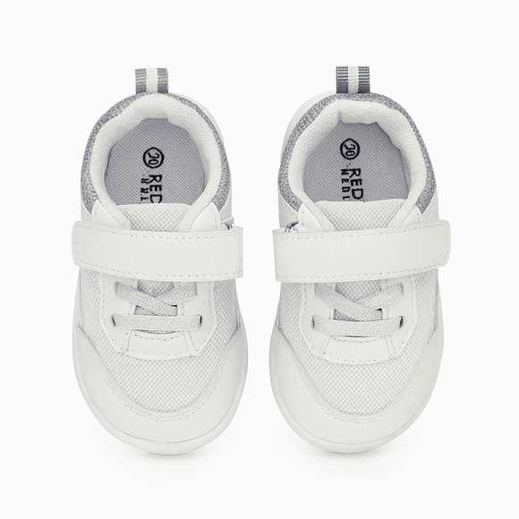 White Color Block Sneaker Nawao.com