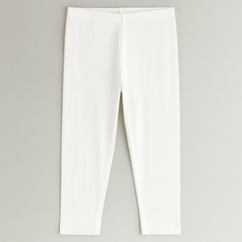 White Cropped Legging Nawao.com