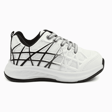 White Cuhnky Mesh Trainer Nawao.com
