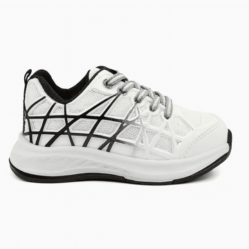 White Cuhnky Mesh Trainer Nawao.com