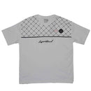 White Cut And Sewn Oversize Tshirt Nawao.com