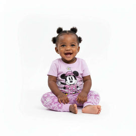 White Daisy And Mini All Over Print Pyajama Set White Nawao.com