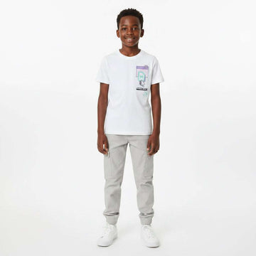 White Digital Minecraft Tee White Nawao.com