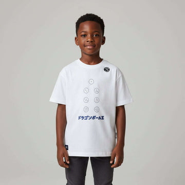 White Dragon Ball Z Over Size T Shirt White Nawao.com