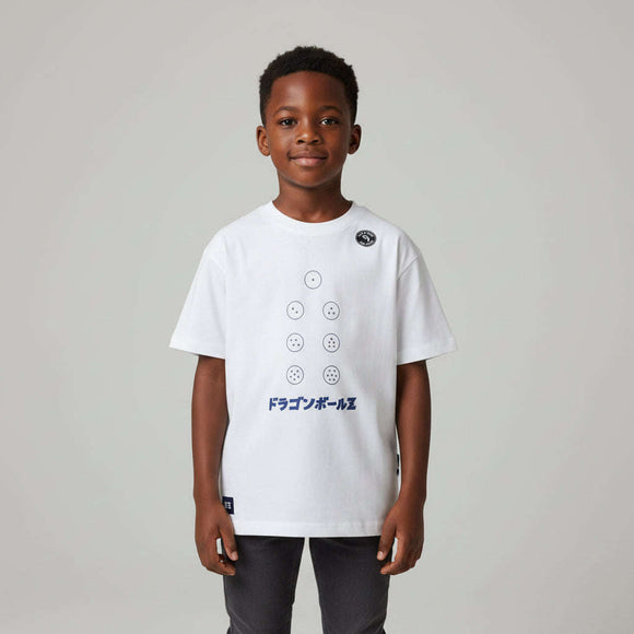 White Dragon Ball Z Over Size T Shirt White Nawao.com