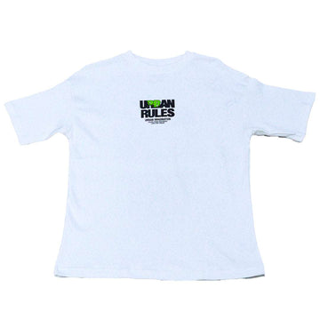 White Dream Rules Oversize Casual Set White 13 14 Years Nawao.com
