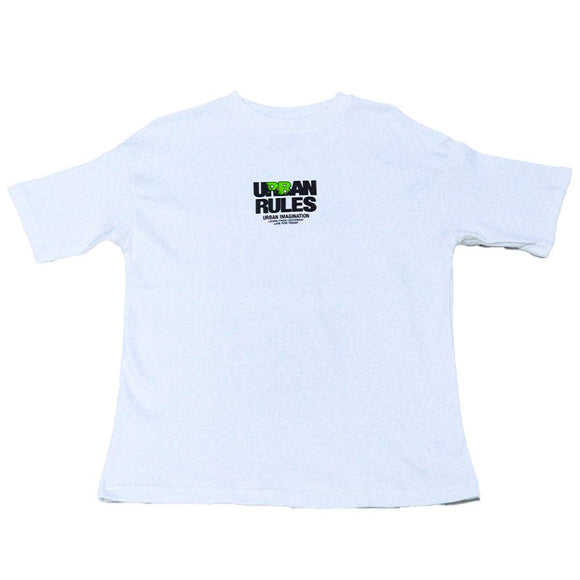 White Dream Rules Oversize Casual Set White 13 14 Years Nawao.com