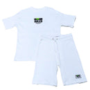White Dream Rules Oversize Casual Set White 13 14 Years Nawao.com