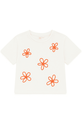 White Drop Shoulder Rope T Shirts White Nawao.com