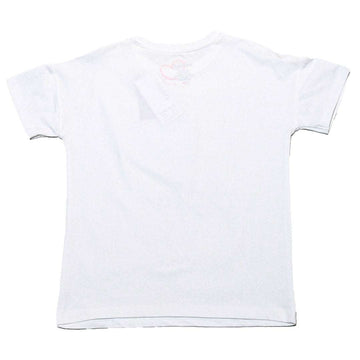 White Drop Shoulder Top With Embellishement Nawao.com