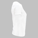 White Embellished T-Shirt Nawao.com