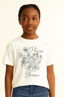 White Emboss Oversize T Shirts White Nawao.com