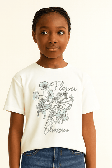 White Emboss Oversize T Shirts White Nawao.com