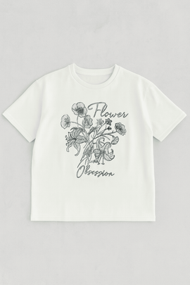 White Emboss Oversize T Shirts White Nawao.com
