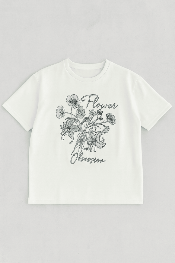 White Emboss Oversize T Shirts White Nawao.com