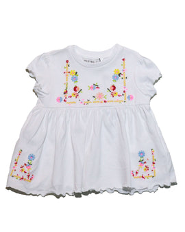 White Embroidered Set Nawao.com