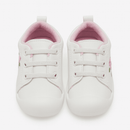 White Embroidery Sneaker. Nawao.com