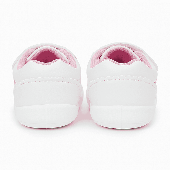 White Embroidery Sneaker. Nawao.com