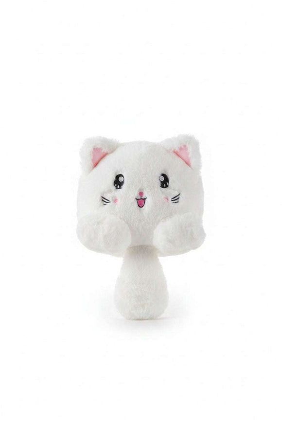 White Fau Fur Cross Body Bag Nawao.com