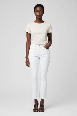 White Flare Jeans Nawao.com