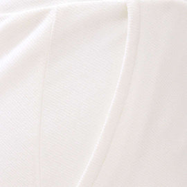White Flare Leg Bottom Raw Edge Trouser Nawao.com