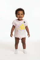 White Floral Neck Frilled Tshirt   Yellow Aop Collared T Shirt Assorted Nawao.com