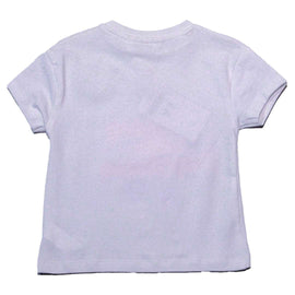 White Flower Print T Shirt Nawao.com
