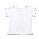 White Girl Print Sequin TShirt Nawao.com