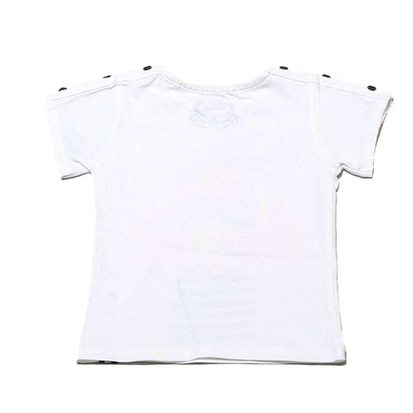 White Girl Print Sequin TShirt Nawao.com
