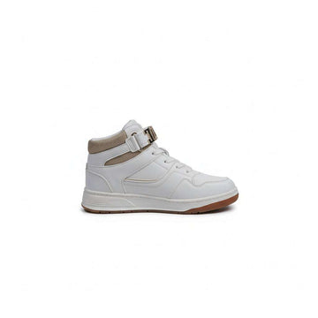 White Glitter High Top White Nawao.com