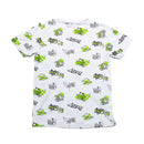 White Graffiti Aop Night Suit Nawao.com