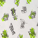 White Graffiti Aop Night Suit Nawao.com