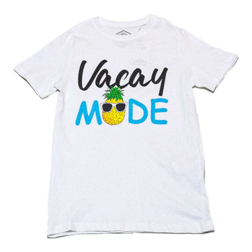 White Graphic T-Shirt Nawao.com